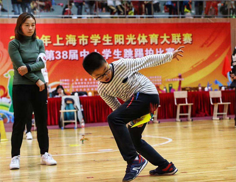 中小学生跳踢拍比赛宝山落幕 成绩惊艳